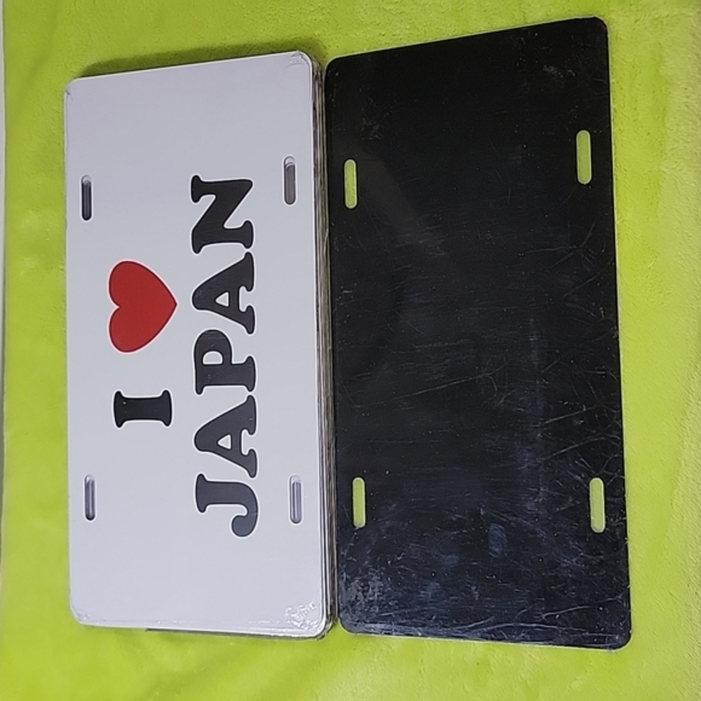 3/$25 Bundle  I ❤️ Japan - License Plate